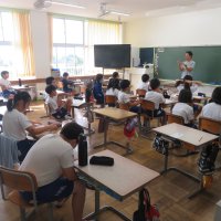５、６年生の授業（9/30）の様子です