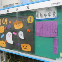 環境委員会が10月の校内掲示板を作成しました