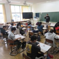 ５、６年生の授業（12/19）の様子です
