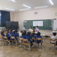 １、２年生の授業（2/14）の様子です