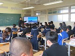 １年生の英語の授業