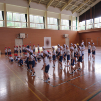 １、２年生の授業（5/2）の様子です