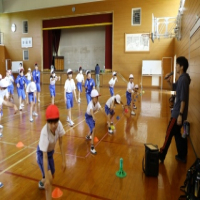 ３・４年生　ソーラン節の練習が始まりました