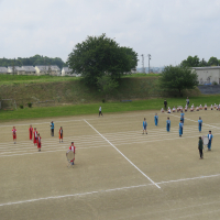 運動会の全体練習（5/15）を行いました