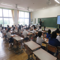 ５、６年生の授業（5/19）の様子です
