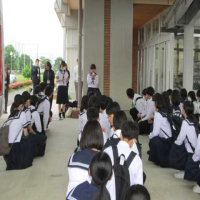 ３学年修学旅行１日目その１