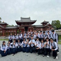 ３学年修学旅行１日目その３平等院鳳凰堂