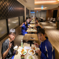 修学旅行１日目夕食2