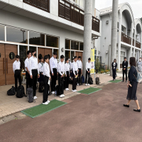 修学旅行（中３）1日目