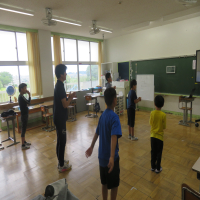 にこにこ学級、のびのび学級、きらきら教室（5/27）の様子です