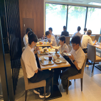 修学旅行３日目朝食