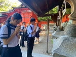 修学旅行２日目　班別行動④