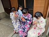 修学旅行の様子（班別活動）