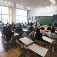 ５、６年生の授業（6/3）の様子です