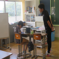 にこにこ学級、のびのび学級、きらきら教室（6/4）の様子です
