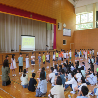 １年生を迎える会（6/5）を行いました