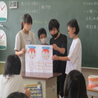 児童保健委員会による歯みがき指導