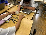１年生技術の授業