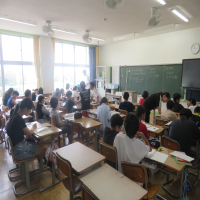 ５、６年生の授業（6/16）の様子です
