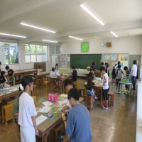 ５、６年生の授業（6/17）の様子です