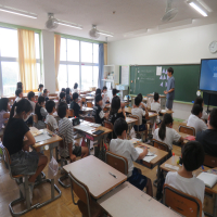 ５、６年生の授業（6/26）の様子です