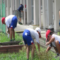 ６月26日（木）愛校作業
