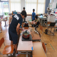 にこにこ学級、のびのび学級（7/15）の様子です